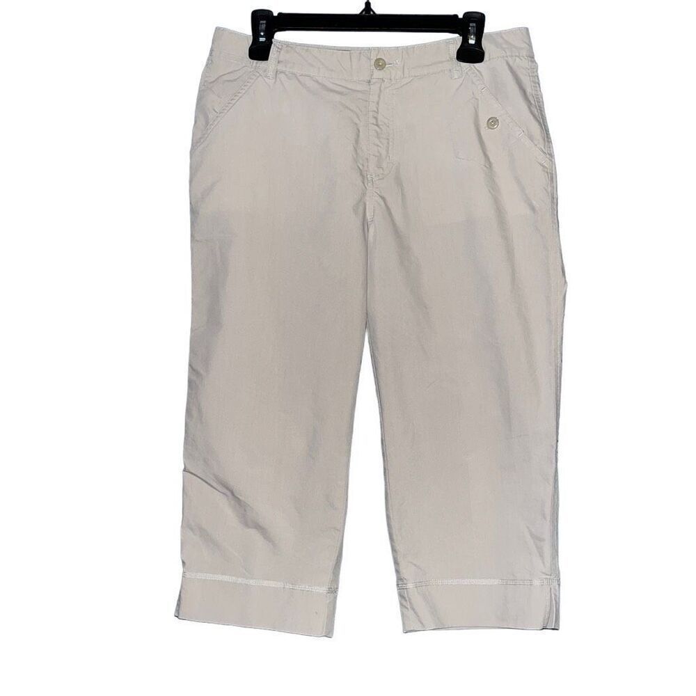 Columbia light khaki colored‎ capri pants 10